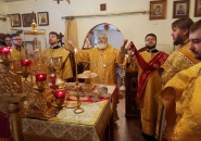 Епископ Мстислав совершил Божественную Литургию в поселке Мга – 19.12.2022