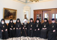 Епископ Мстислав принял участие в заседании архиерейского совета Санкт-Петербургской митрополии