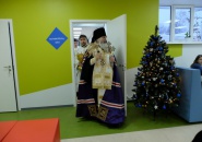 Преосвященный МСТИСЛАВ, епископ Тихвинский и Лодейнопольский, совершил чин освящения библиотеки-социокультурного центра 