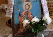 Преосвященнейший Мстислав, епископ Тихвинский и Лодейнопольский, совершил Божественную Литургию в пос. Кисельня