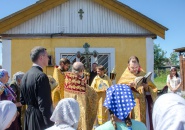 В поселке Молодцово торжественно почтили день памяти святого праведного Иоанна Кронштадтского