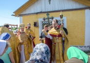В поселке Молодцово торжественно почтили день памяти святого праведного Иоанна Кронштадтского