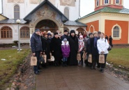 Ветераны Прокуратуры Ленобласти посетили Тихвинский монастырь