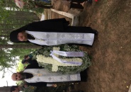 Духовенство Тихвинской епархии приняло участие в торжественно-траурных мероприятиях по случаю Дня памяти и скорби в г. Тихвине