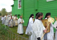 285 лет исполнилось храму Архистратига Божия Михаила в селе Алеховщина