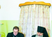 Тихвинская епархия заключила договор о сотрудничестве с детским пульмонологическим санаторием «Колчаново»