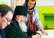 Тихвинская епархия заключила договор о сотрудничестве с детским пульмонологическим санаторием «Колчаново»
