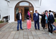 Тихвинский мужской монастырь посетил начальник Договорно-правового департамента МВД России