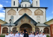 В день своего святого покровителя судебные приставы посетили Тихвинский монастырь