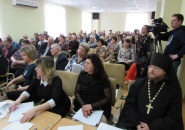 Представитель Тихвинской епархии принял участие в открытом собрании общественности Бокситогорского района, посвященном итогам социально - экономического развития района за 2015 год 