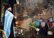 Представители СМИ и Администрации Бокситогорского района посетили Тихвинский монастырь 