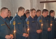 Панихиды по пожарным, погибшим при борьбе с огнем 22 сентября в г. Москве прошли в храмах Тихвинской епархии