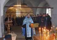 Панихиды по пожарным, погибшим при борьбе с огнем 22 сентября в г. Москве прошли в храмах Тихвинской епархии