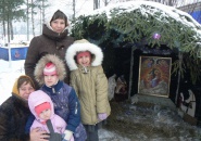 В храме Усекновения главы Иоанна Предтечи г. Кировска состоялась Рождественская елка