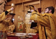 Епископ Мстислав совершил Божественную Литургию в Волхове – 25.02.2023