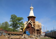 Строительство храма во имя Святого Апостола Андрея Первозванного в городе Волхов