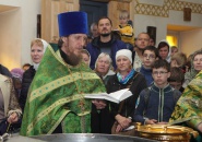 Преосвященнейший Мстислав, епископ Тихвинский и Лодейнопольский, принял участие в торжественных богослужениях на о.Коневец