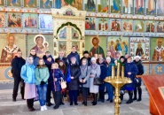 Сотрудники ОМВД России по Тихвинскому району Ленинградской области посетили монастыри Присвирья
