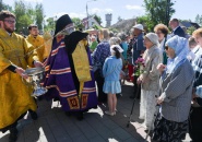 Епископ Мстислав принял участие в открытии памятников на Аллее Героев в Подпорожье