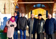 Руководители МРФ «Ростелеком - Северо-Запад» посетили епархиальный Духовно-просветительский центр и Тихвинский Успенский монастырь