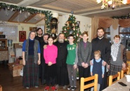Председатель Отдела по благотворительности и социальному служению Тихвинской епархии посетил Центр приемных семей «Умиление»