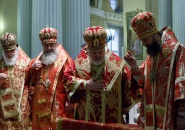 День тезоименитства епископа Кронштадтского Назария отметили в Александро-Невской лавре