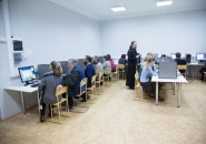 В Тихвинском православном просветительском центре состоялось открытие компьютерного класса