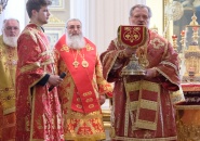 Митрополит Варсонофий совершил Божественную литургию в день 10-летия хиротонии епископа Назария