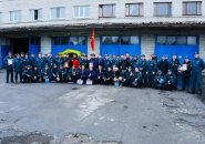 30 сентября 2016 года помощник благочинного Тихвинского района иерей Геннадий Титов посетил финальные соревнования среди отрядов пожарной службы МЧС Ленинградской области