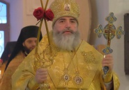 Преосвященнейший Мстислав, епископ Тихвинский и Лодейнопольский, совершил Божественную Литургию в г. Сясьстрой