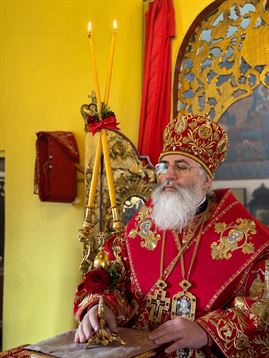 Епископ Мстислав совершил Божественную Литургию в городе Лодейное Поле